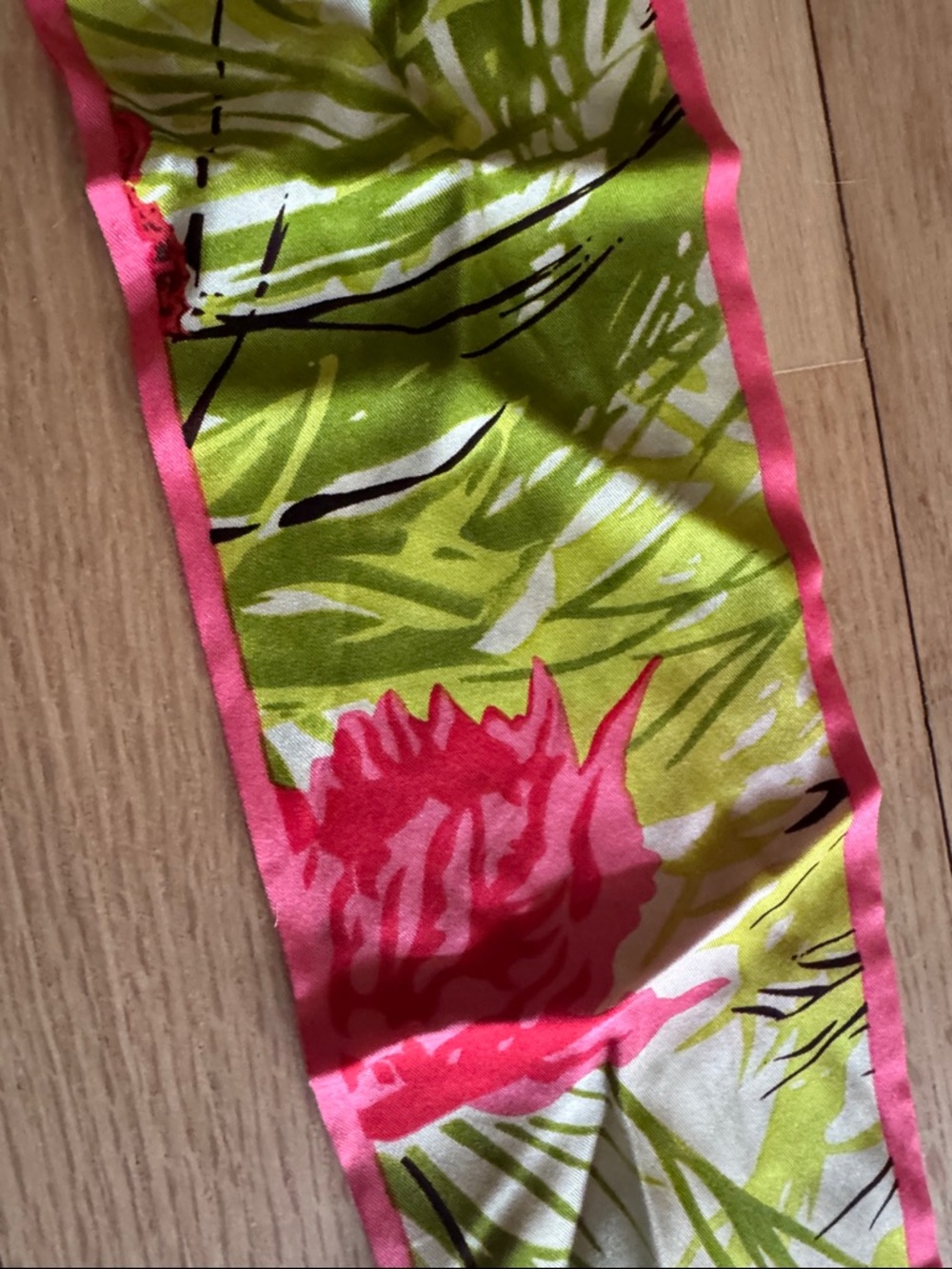 Talbots silk scarf. Fantastic vibrant colors. 64”x4”